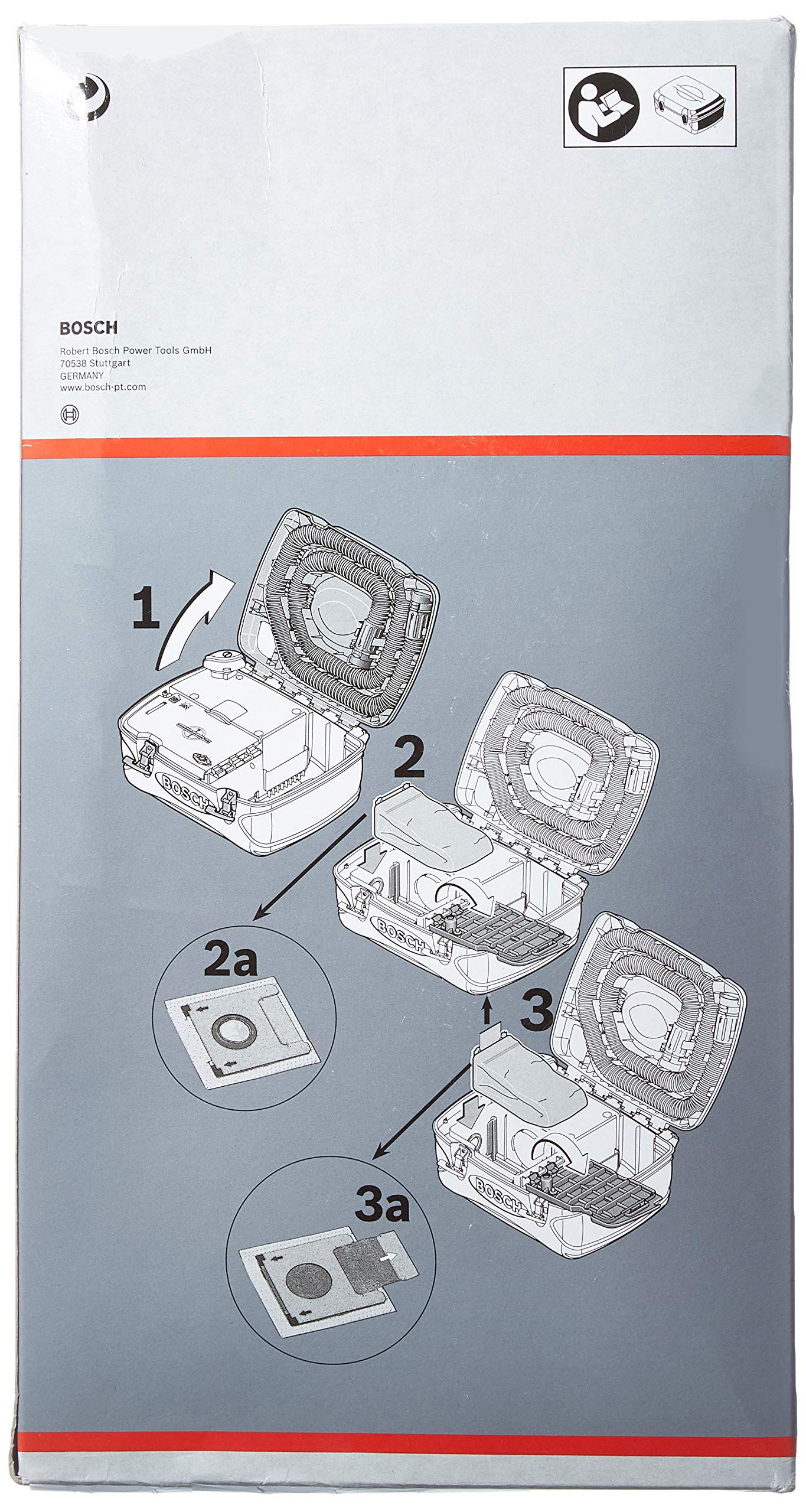 Bosch Professional - 3 Sacs Poussiere Pour Ventaro - 2605411225 - 4
