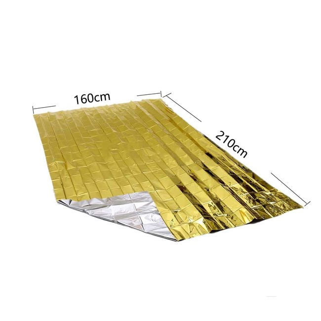 Brable - 5 Pezzi Coperta Terica Di Eergenza - Coperta Di - Foto 2