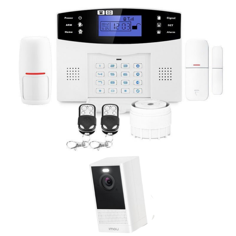 Home alarm with IP camera LIFEBOX Evolution Kit IP4