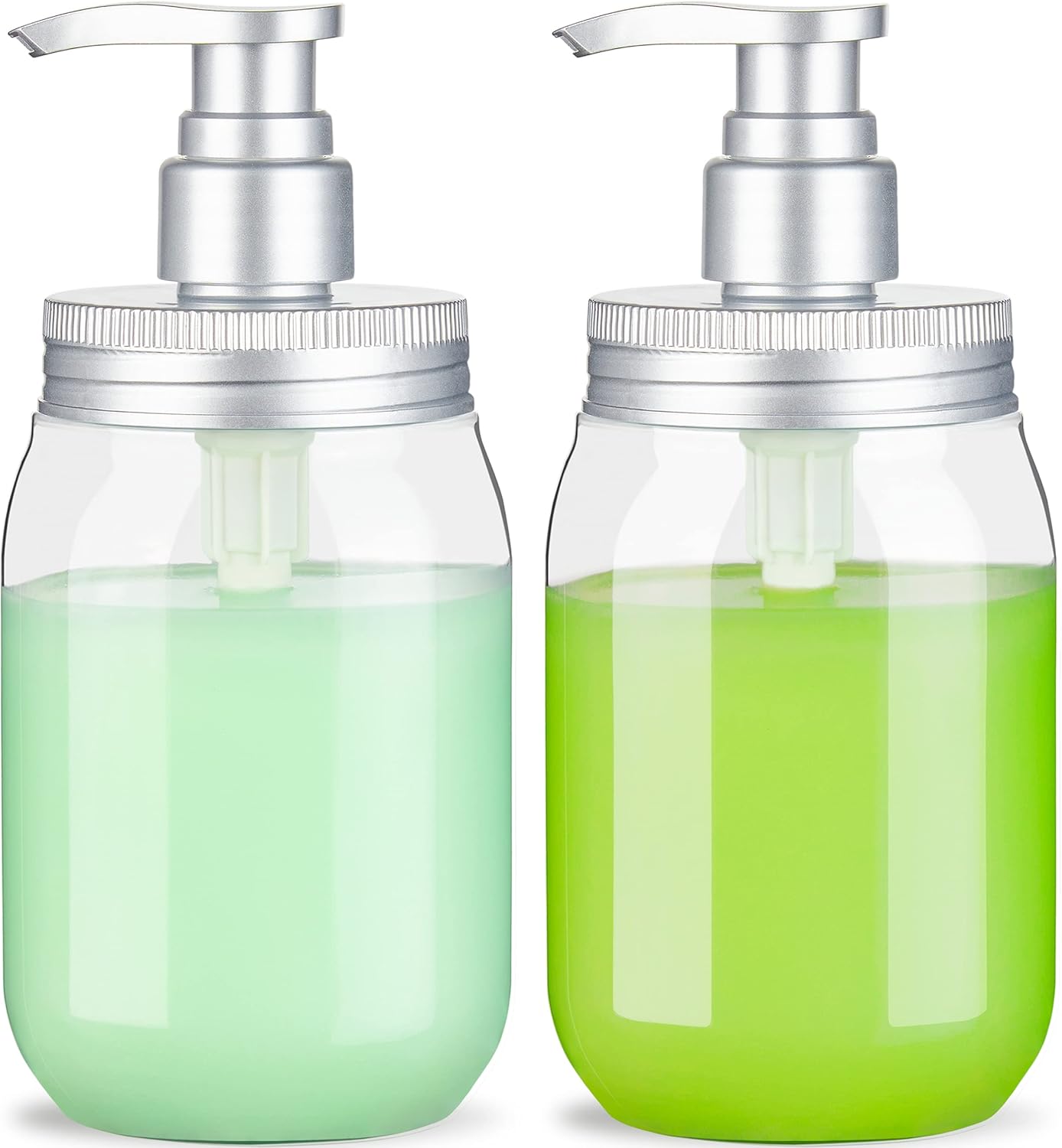 Dystrybutor Flacon z dystrybutorem Pompe w Savon/Flacons Pompe Rechargeables Distributeurs de Lotion et de Savon (450 ml x 2)