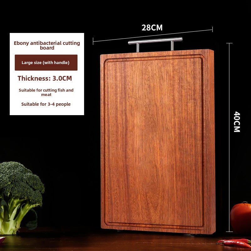 Leroy Merlin Tabla De Cortar De Ébano Maciza, Doble Cara, Antibacteriana, Resistente Al Moho, Forma De T, Para Cocina Doméstica, Envío De Una Generación Carne 