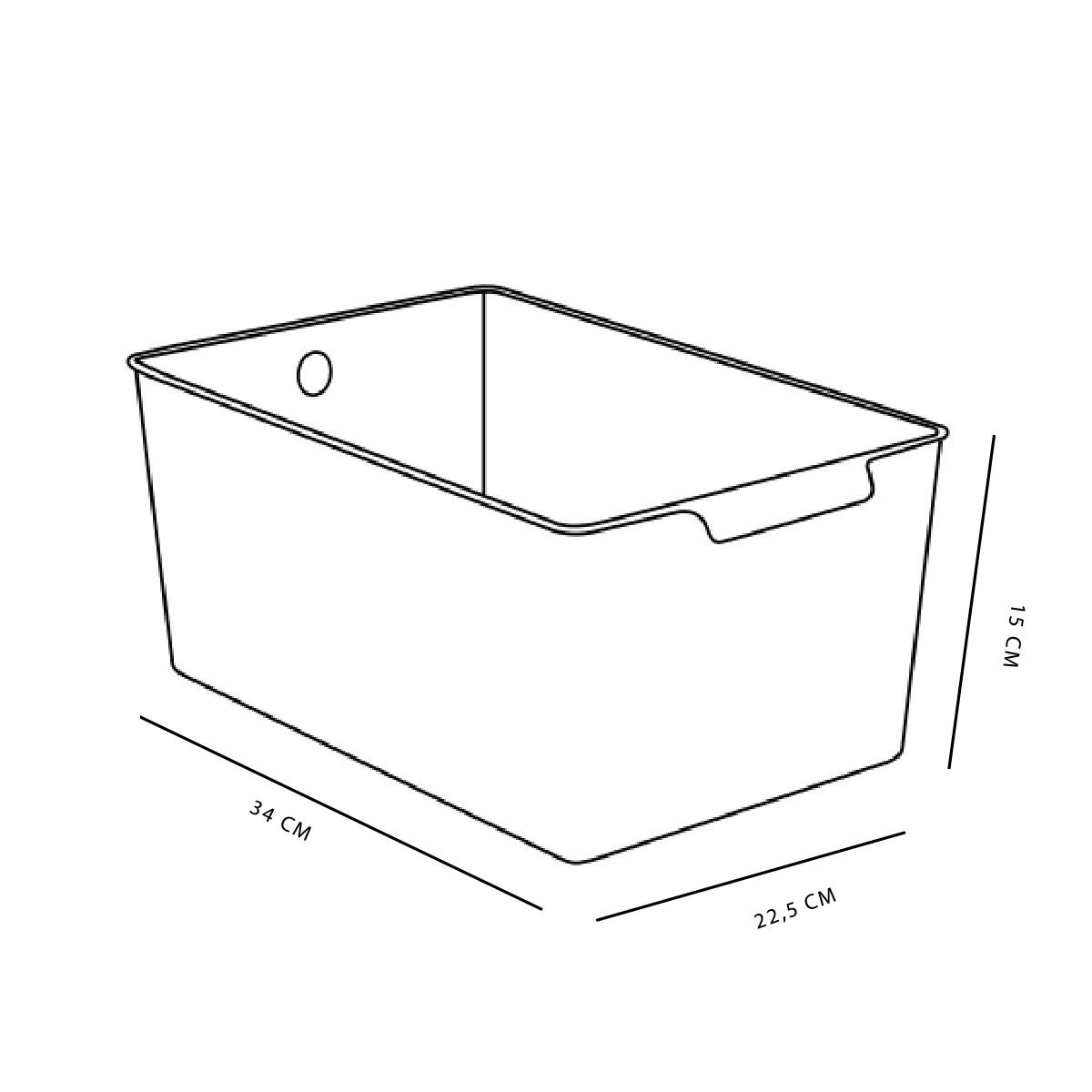 Panier de rangement plastique EQUIPMENT - 4
