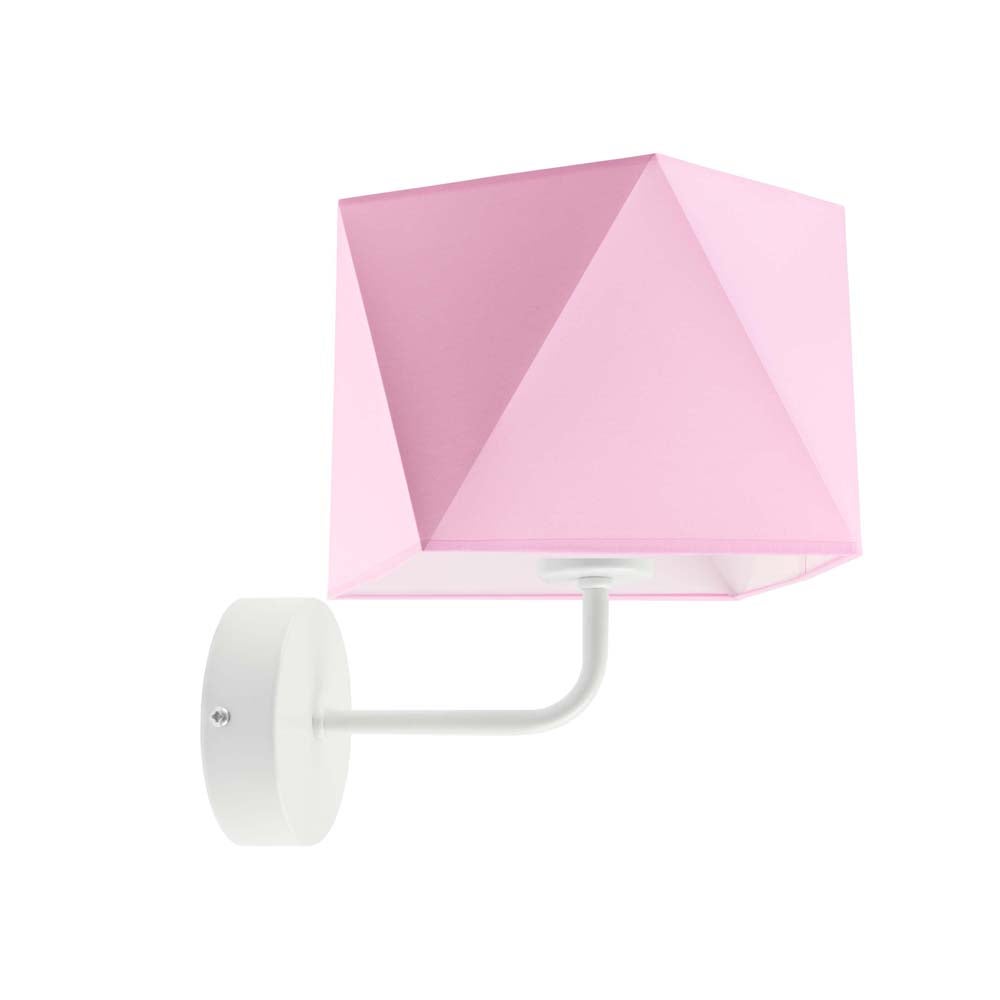 Kinkiet lampa ścienna lampa na ścianę z abażurem diament BURNE