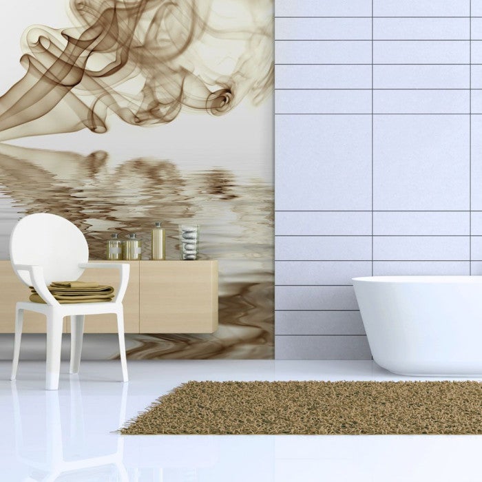 Papier Peint "Smoke Curls" 193 x 250 cm | Leroy Merlin
