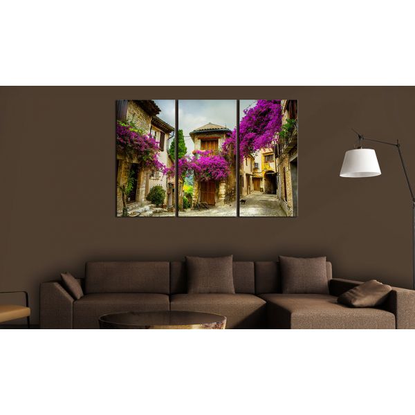 Tableau Villes Charming Alley 90x60 cm - 2