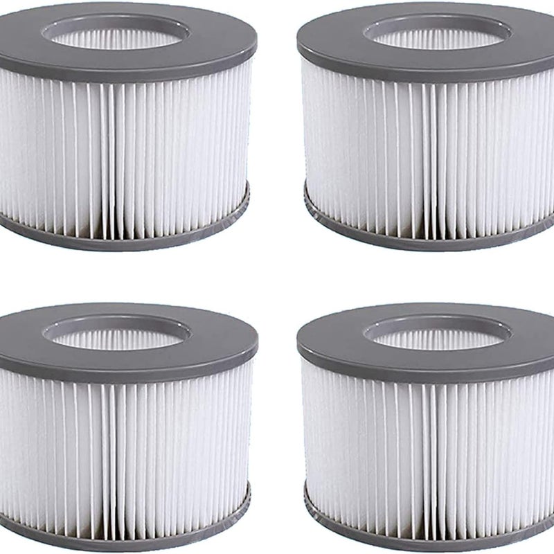 Wkłady filtrujące do basenów Whirlpool MSPA – do filtrów i spa – modele z 2020 r. i nowsze – opakowanie 4 szt.