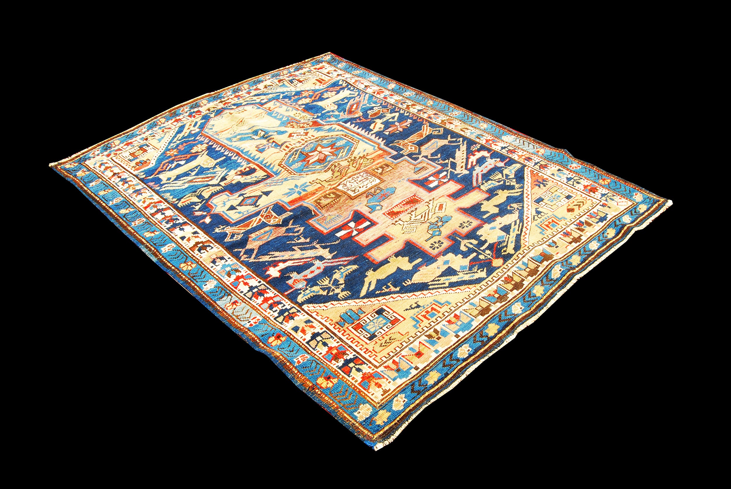 Kilim Navaja - Marron / Multicolore 170 x 240 cm Tapis De Laine