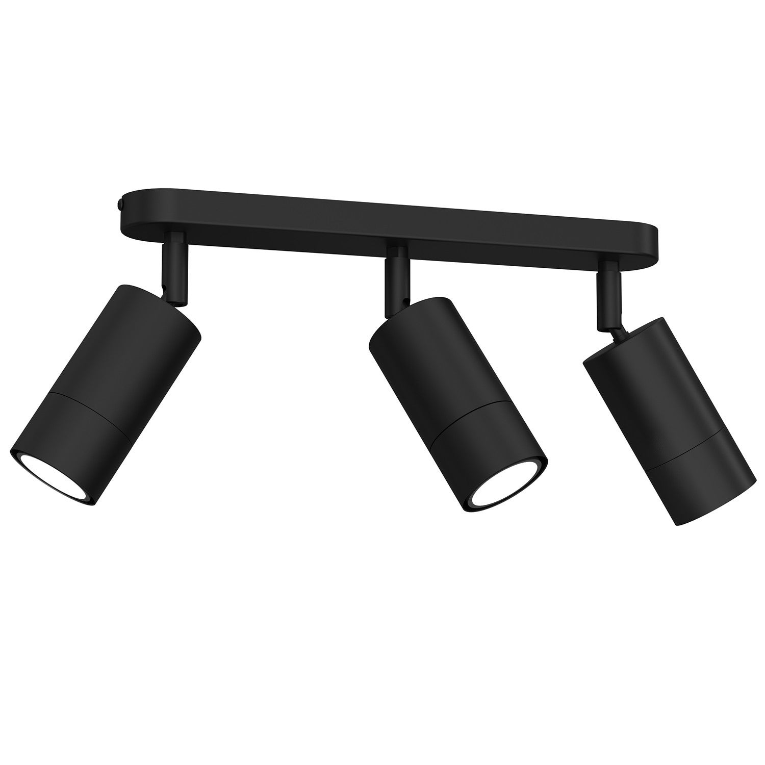 Lampa sufitowa wisząca Link czarny mat 3xGU10x8W wym: 16 x 33 x 6 cm metal Luminex