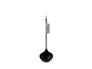 Zoegneer Mestolo Forato In Acciaio Inossidabile 304 Con Manico In Legno – Cucchiaio Scolapasta Multiuso 43 Cm, Lavabile In Lavastoviglie - 3