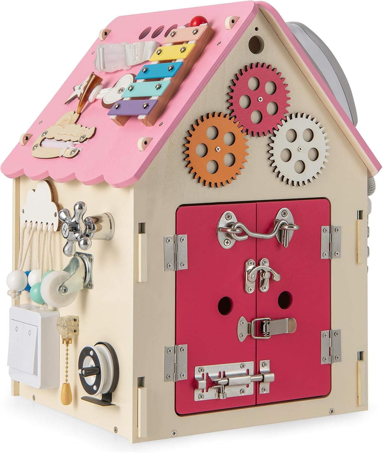 Organisateur De Rangement Pour Jouets Enfants - Tableau Blanc Cuisine De Jeu - Taille M