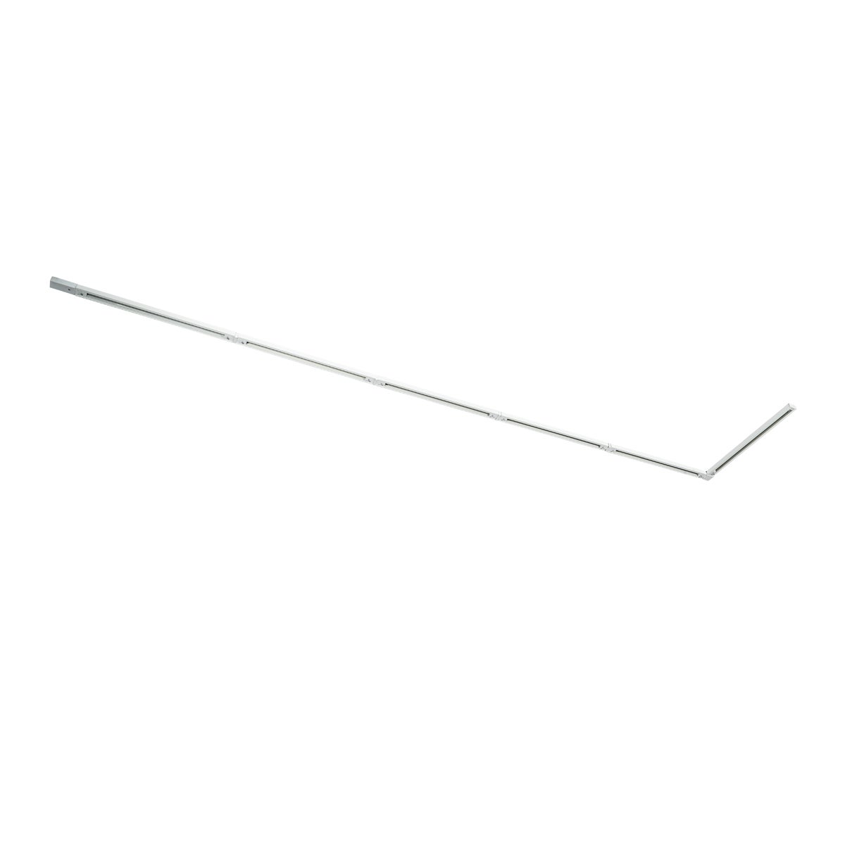 Nowoczesny system oświetlenia szynowego biały 1-fazowy 300cm - Iconic