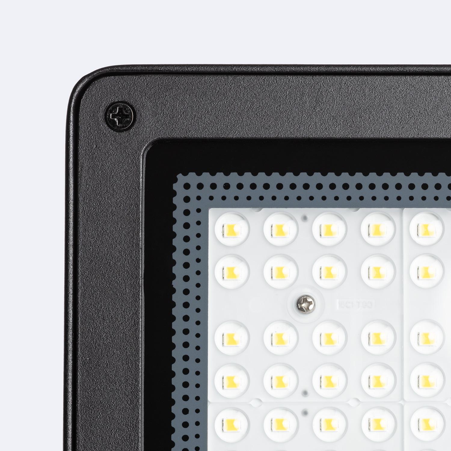 Projecteur LED 200W Dimmable TRIAC 170 lm/W IP65 ELEGANCE Slim PRO Noir, 5000K 90º Blanc froid, Aluminium,Verre,PC, IP65, 24000lm - 6
