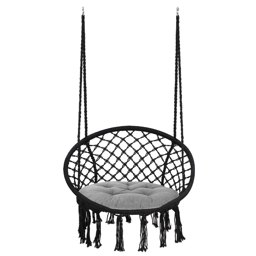 Cadeira Suspensa De Jardim Tutumi 490129A Black - 62x33x142cm - 4