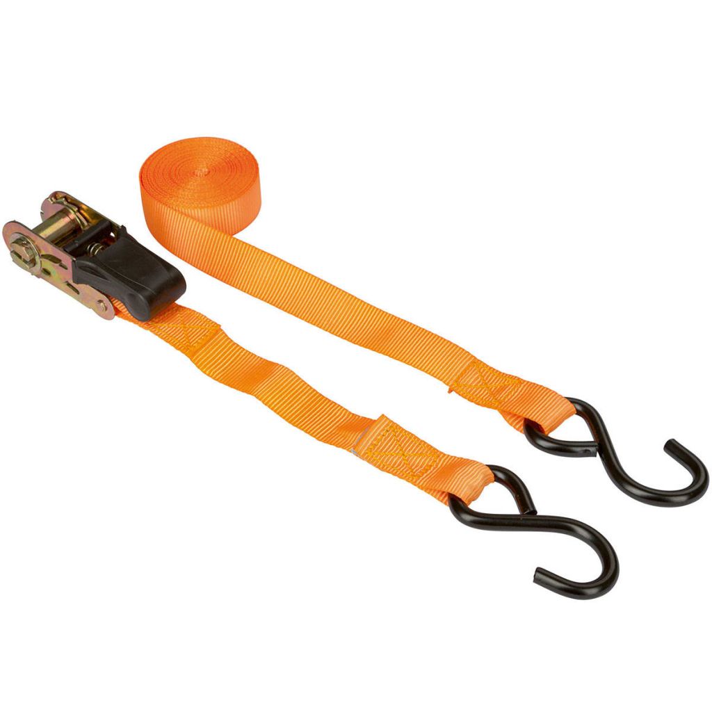 Sangle Arrêt Kerbl 50mm X 6m - Charge 4000kg Polyester Orange