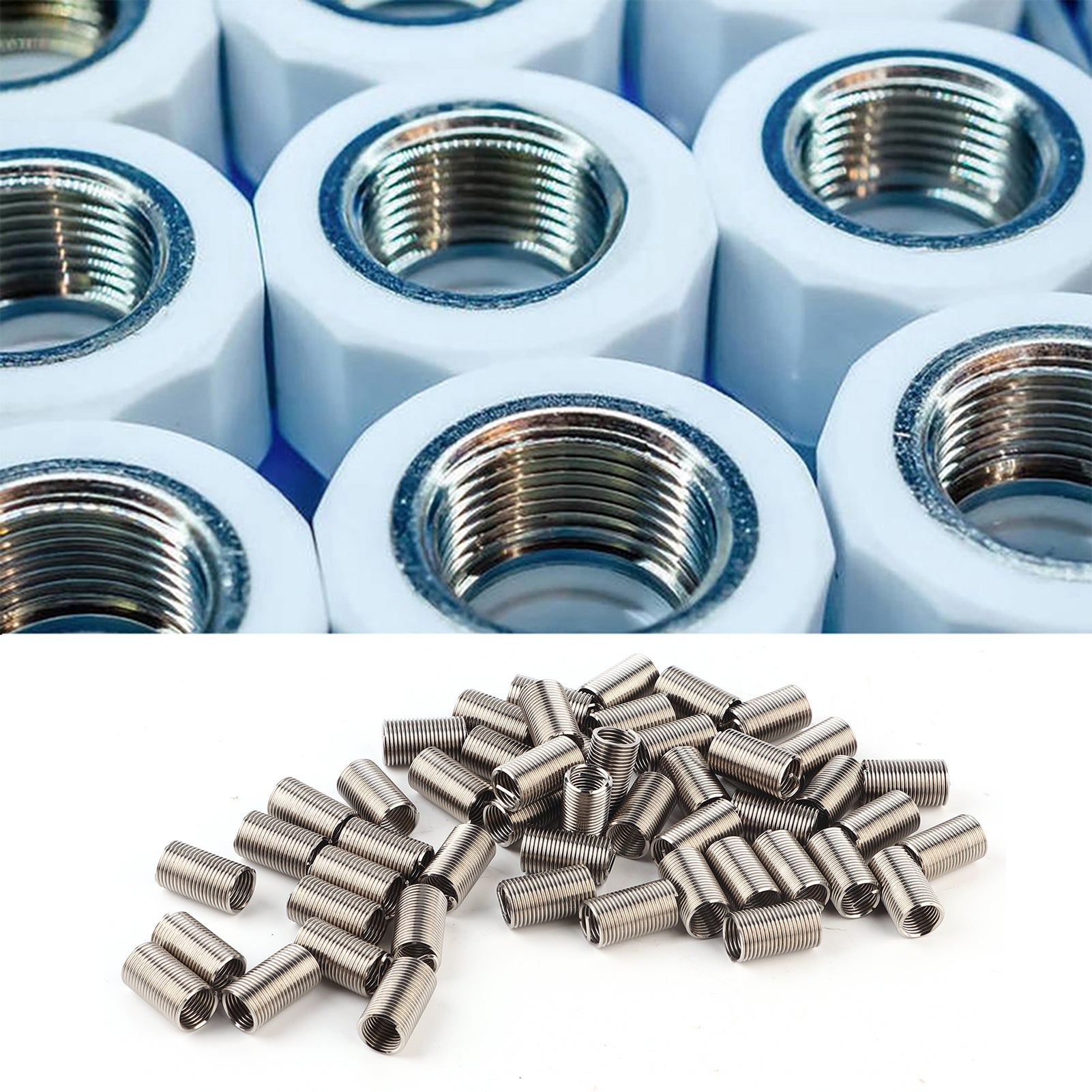 Set Inserti Filettati DN DENNOV 125 Pz - M5, M6, M8, M10 Per Legno E Mobili