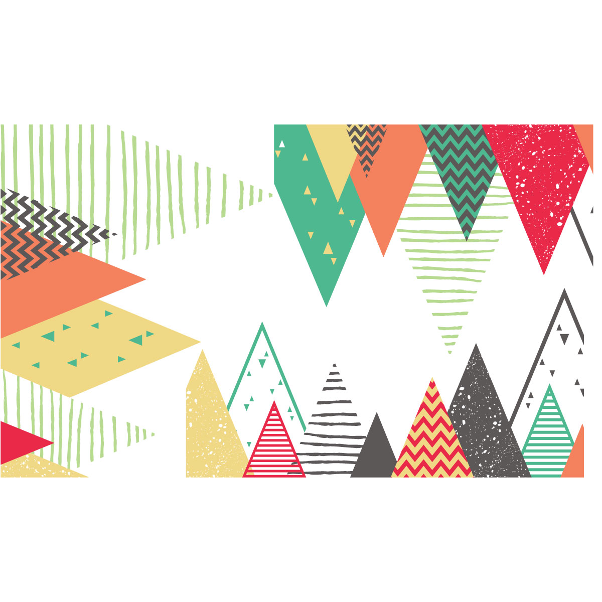 Adesivo bambino di montagna scandinavo leonika - Sticker adesivo - adesivi murali - 40x65cm - 4