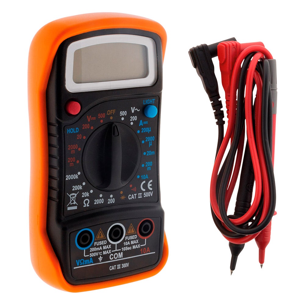 Multimètre digital 300V CAT III - Zenitech - 5