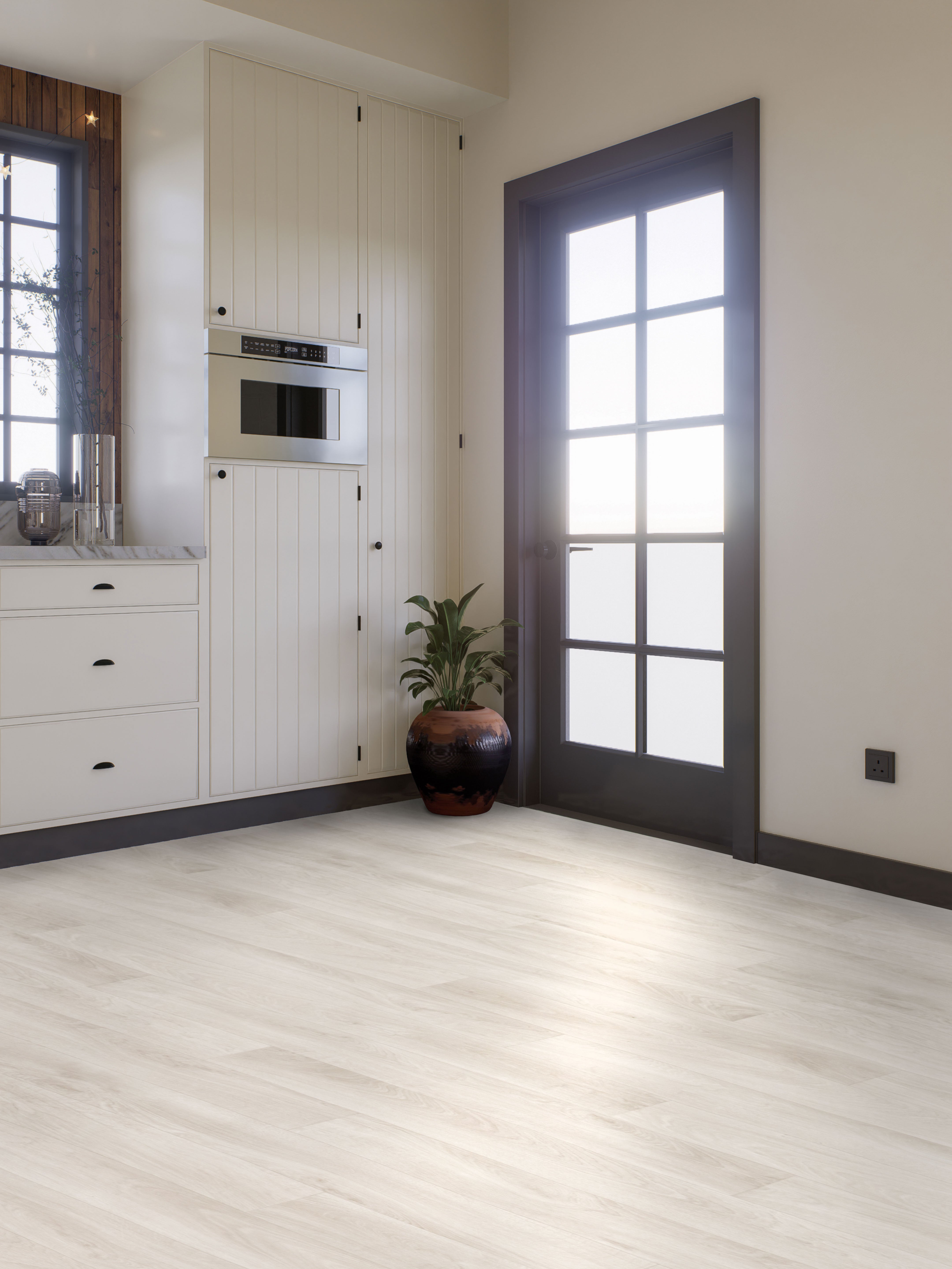 Wykładzina Multidecor PCV Eruption Knox jasna szara deska, cena za 1 m² - 5