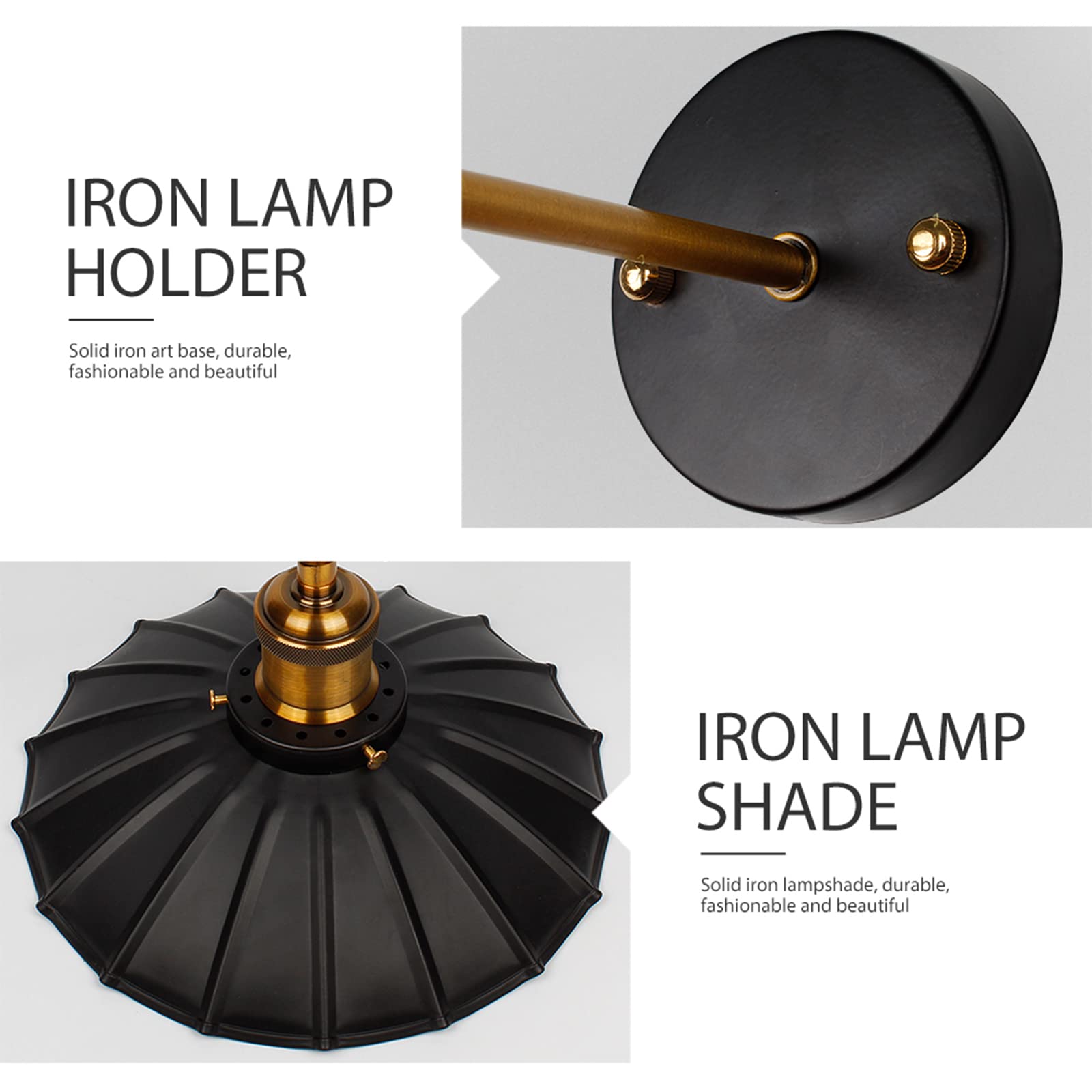 2 sztuki kinkietów wewnętrznych Retro Lotus Leaf, do salonu i sypialni, ciepłe światło 3000 K, biały (żarówka nie jest dołączona) - 2