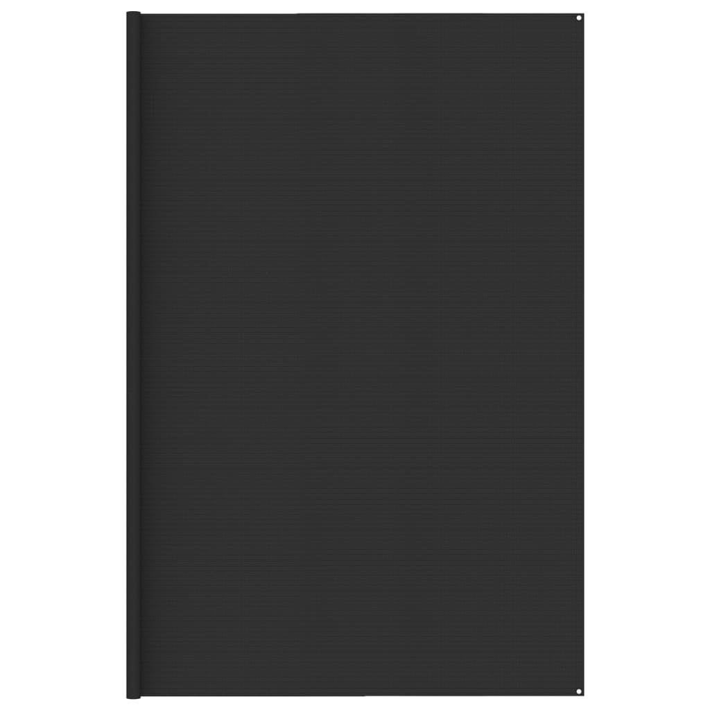 Tapis De Tente 400x500 Cm Taupe - Tapis Sol Camping Polyéthylène HDPE Avec Oeillets