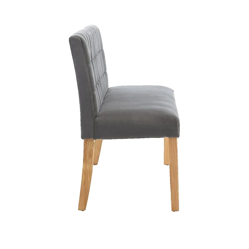 Vidaxl Banco De Terciopelo 140 Cm Gris , Leroy Merlin