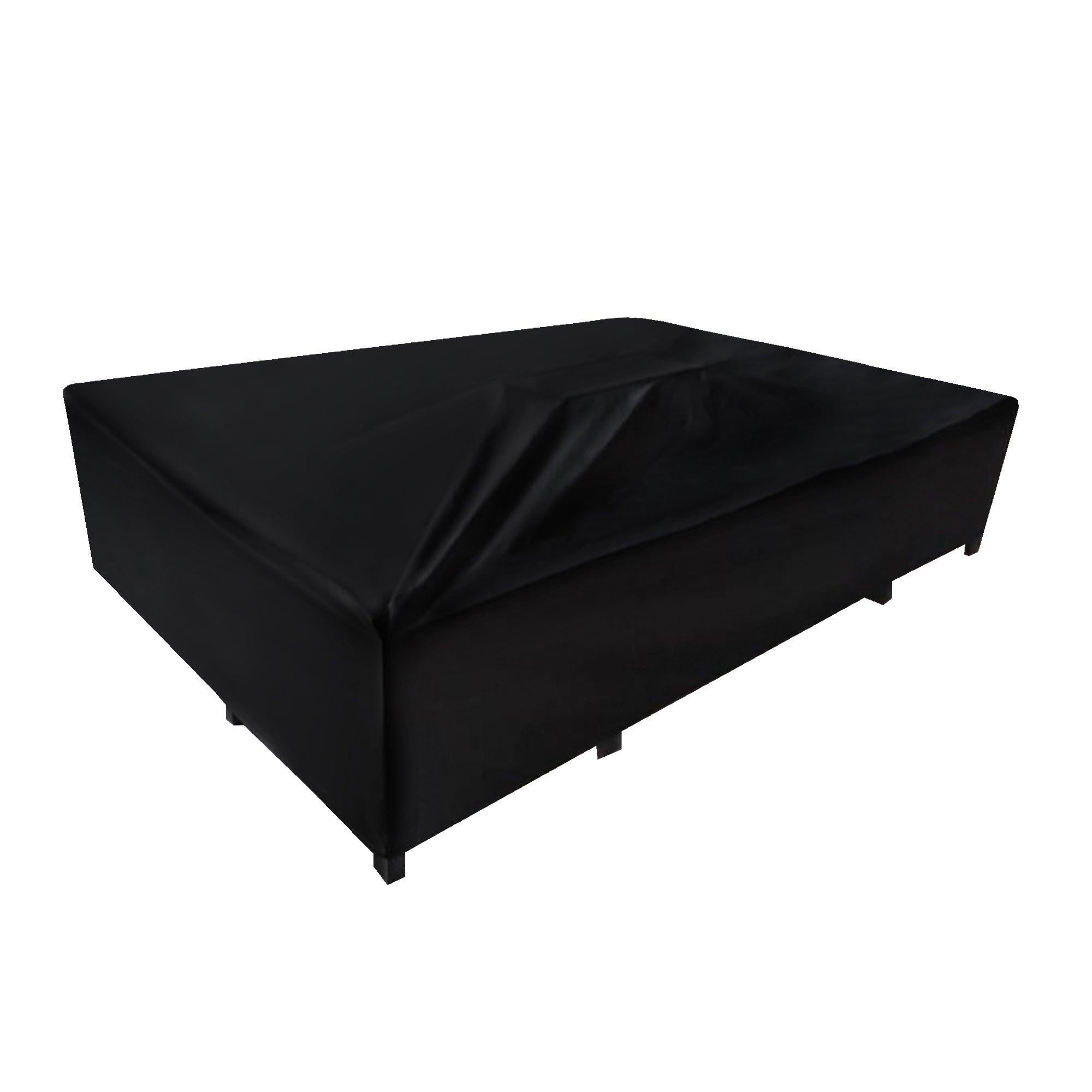 Conjunto de Móveis de Jardim Branco com Lareira | Sofá de 8 Lugares em Alumínio com Almofadas + Mesa com Lareira a Gás - 7
