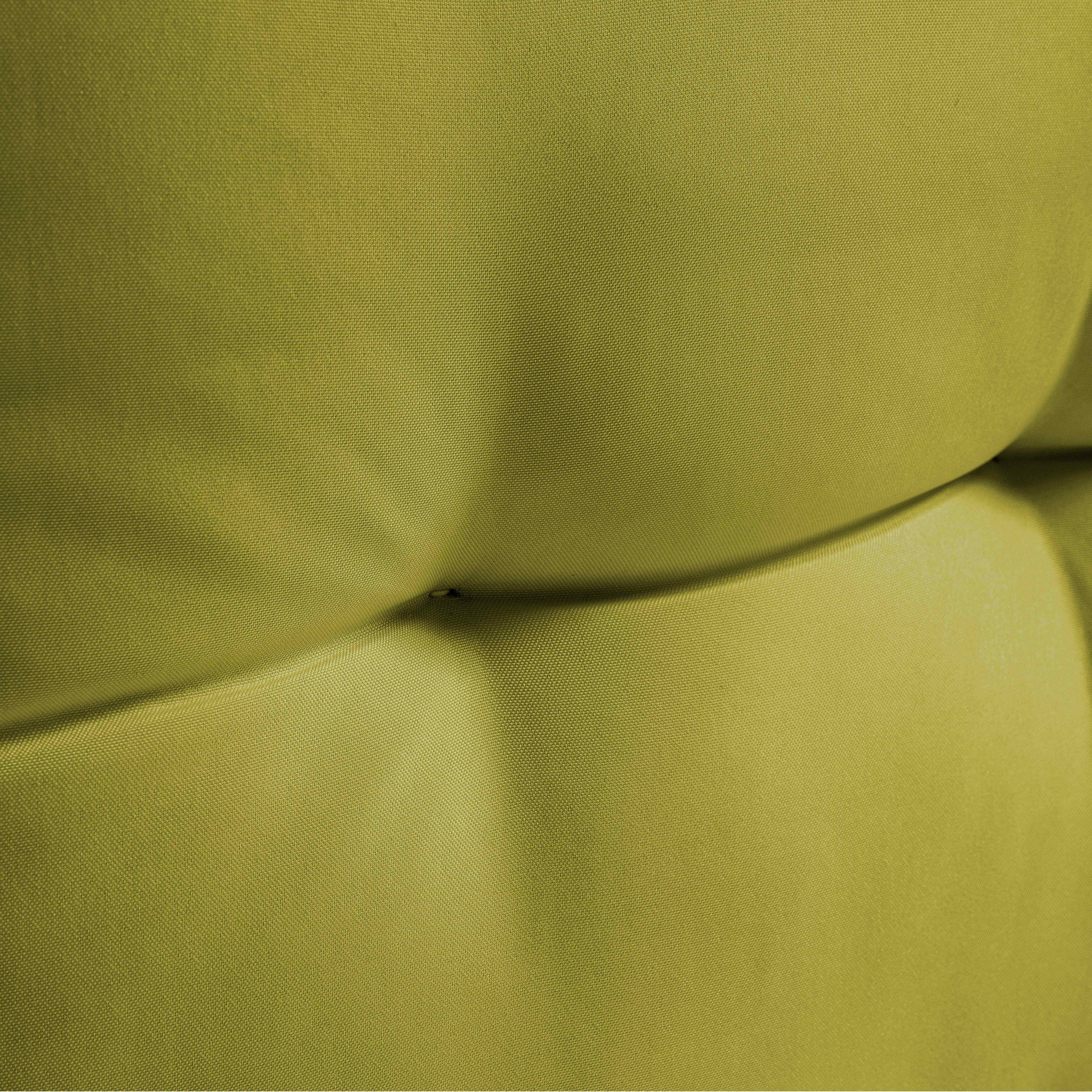 Lot 2 coussins palette dossier polyester vert 60x40x12 cm - 4