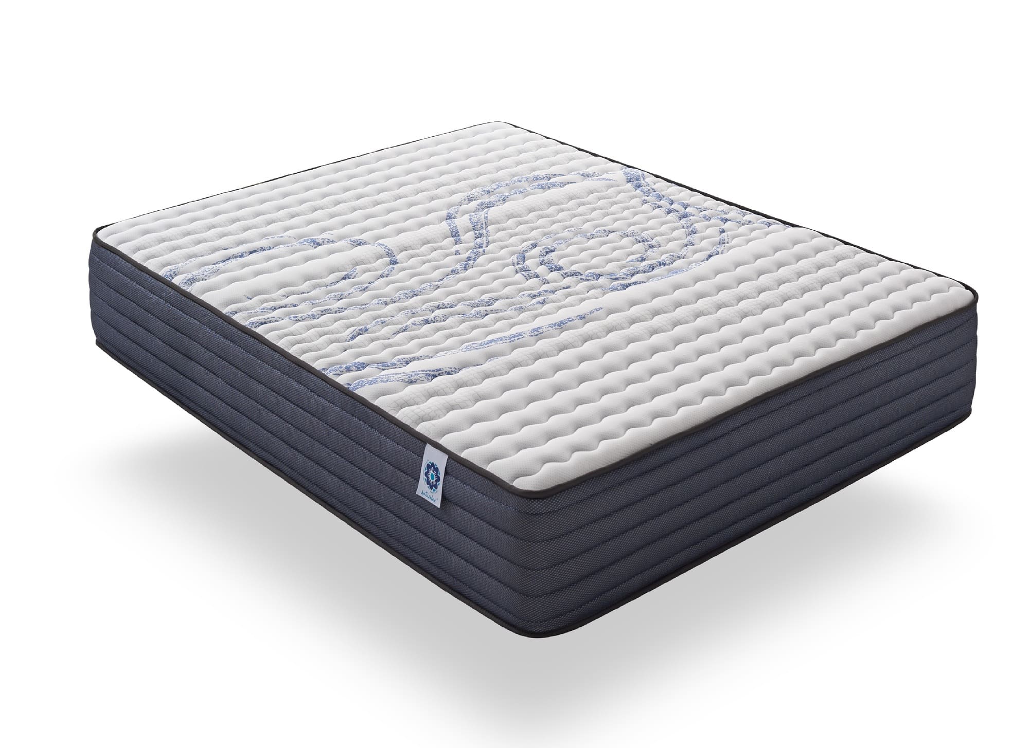 Matelas Perfectsleep 90x190 cm - Mousse à mémoire de forme HR - Blue Latex - Epaisseur 21 cm - 7 Zones - Respirant - Hypoallergénique - 5