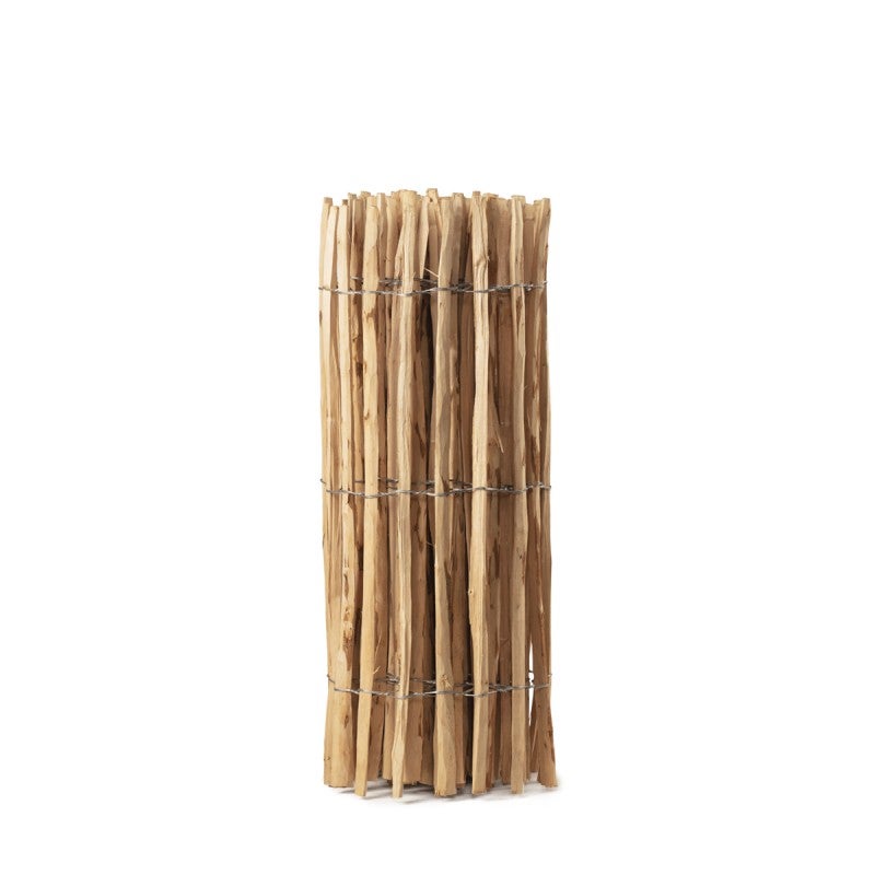 Ganivelle clôture en bois L 5m x H 1m00 - Espacement des piquets 3 à 5 cm - 3