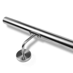Palo Per Ringhiera A Cavi In Acciaio Inox SUS304, 91,4 Cm, 11 Fori Orizzontali, Con Staffe - VEVOR, Nero