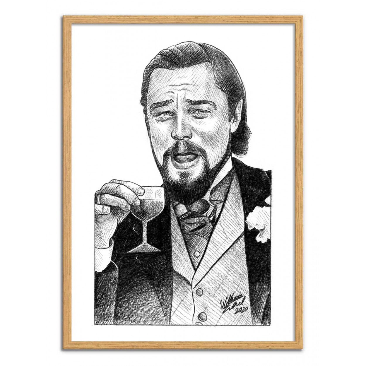 Art-Poster - Dicaprio Meme - William Erhel - 50 x 70 cm - 4