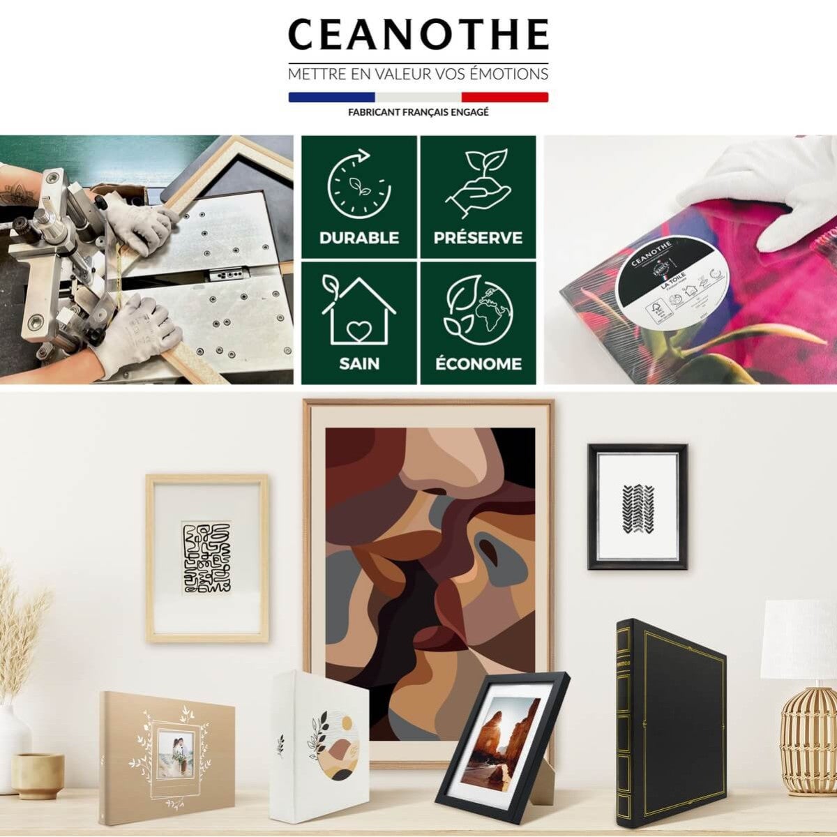 Cadre photo Essentiel exposition noir 40x60 cm - 7