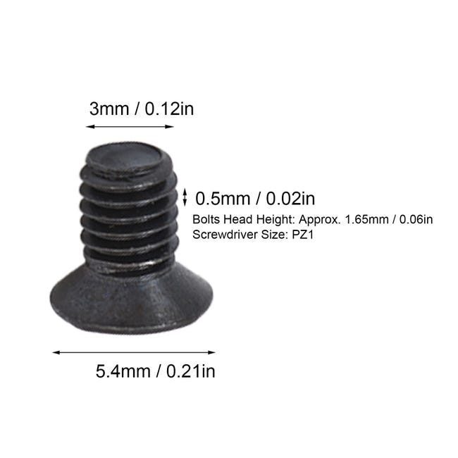 Viti Panel-vit Pf Testa Svasata Piana Acciaio Bronzato - ø Mm.3,5x35 - Foto 8