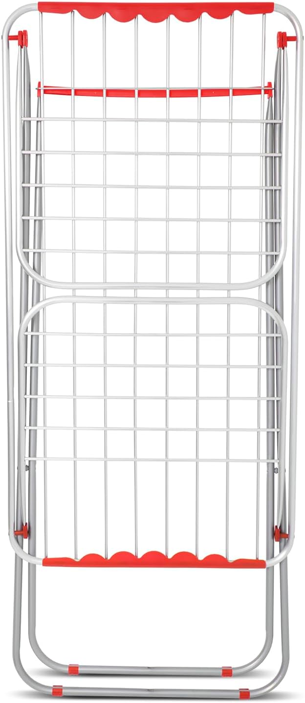 Porte-séchoir En Alliage D'Aluminium Avec 30 Pinces Noir - MCBOSON - Gamm Vert