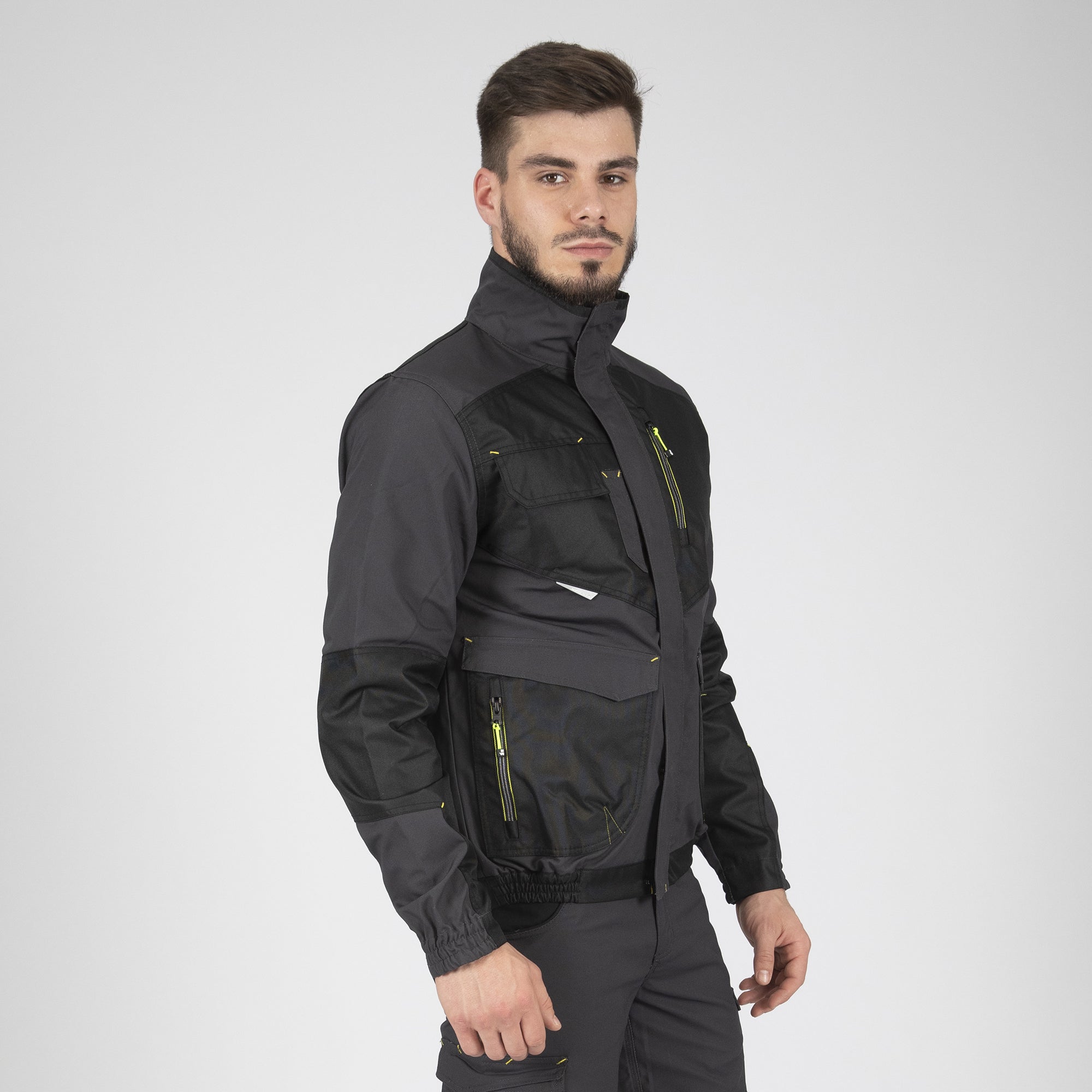 FOURNIER BLOUSON DE TRAVAIL 1201 Gris Noir S Leroy Merlin