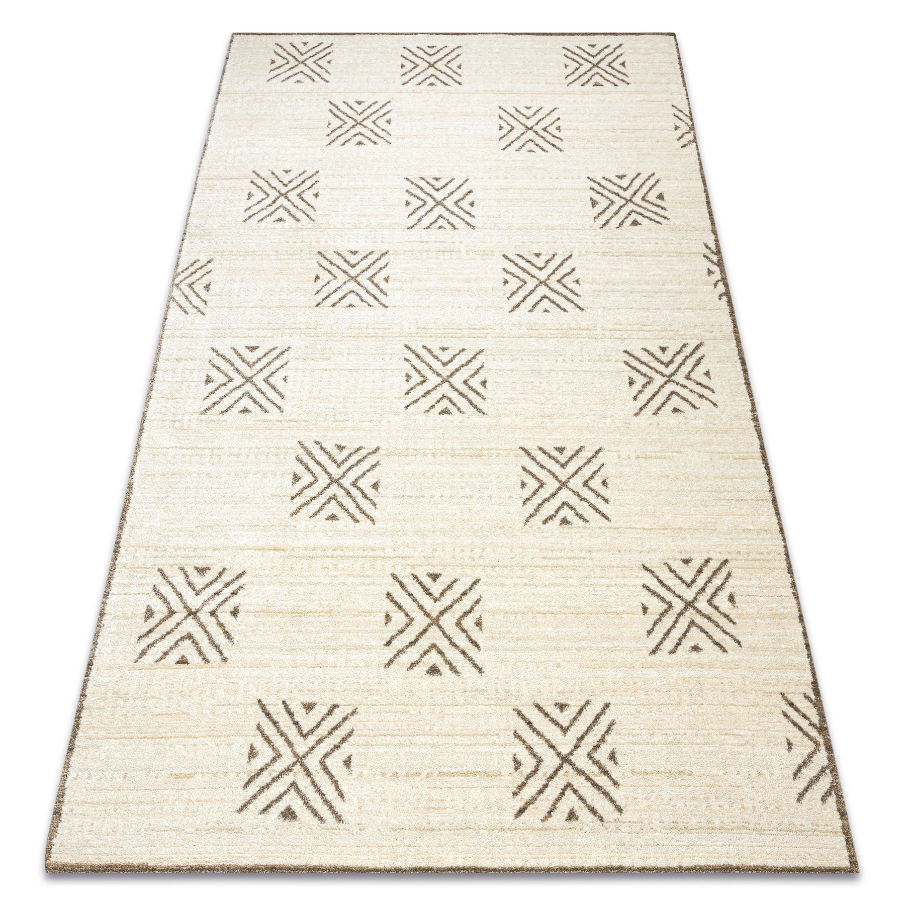 Dywan PURE Kwadraty geometryczny 5842-17731 krem / beż 240x330 cm