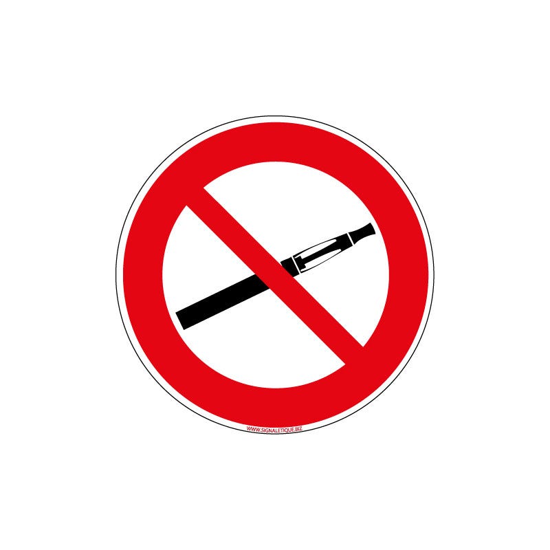 PANNEAU CIGARETTE ELECTRONIQUE INTERDITE (N0167) Diamtre 350 mm Matire Adhesif | Leroy Merlin PANNEAU CIGARETTE ELECTRONIQUE INTERDITE (N0167) Diamtre 350 mm Matire Adhesif | Leroy Merlin