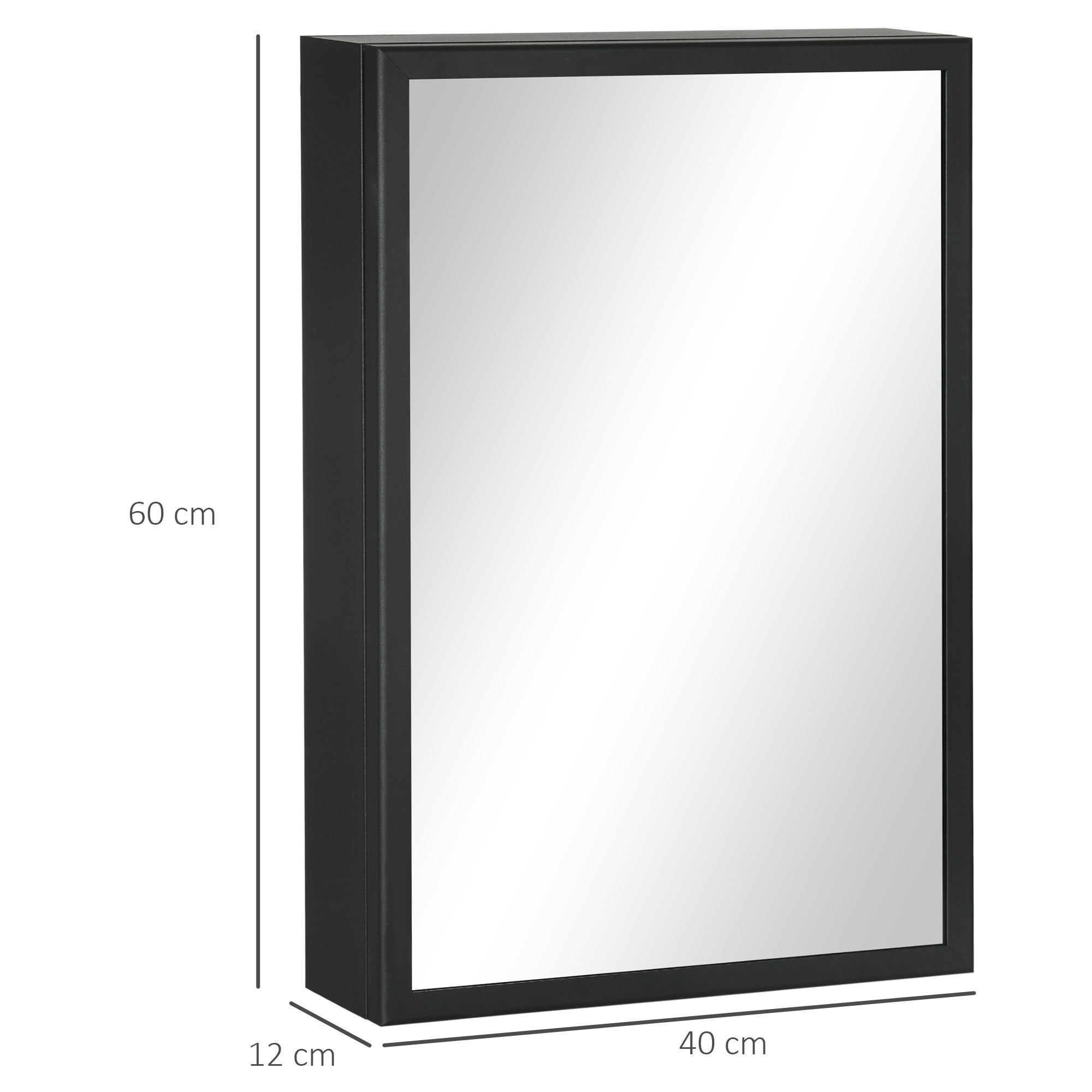 Armoire à miroir Acier inoxydable kleankin - 3