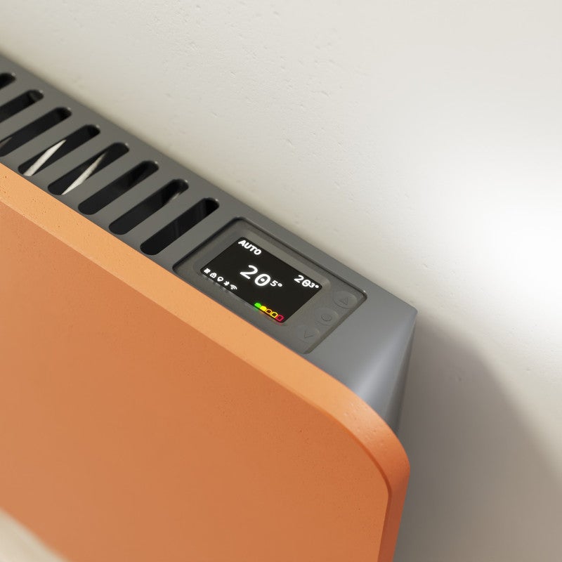 Radiateur electrique à inertie en béton FOGO Cima 1500W Modèle S terra cotta Lisse - 2