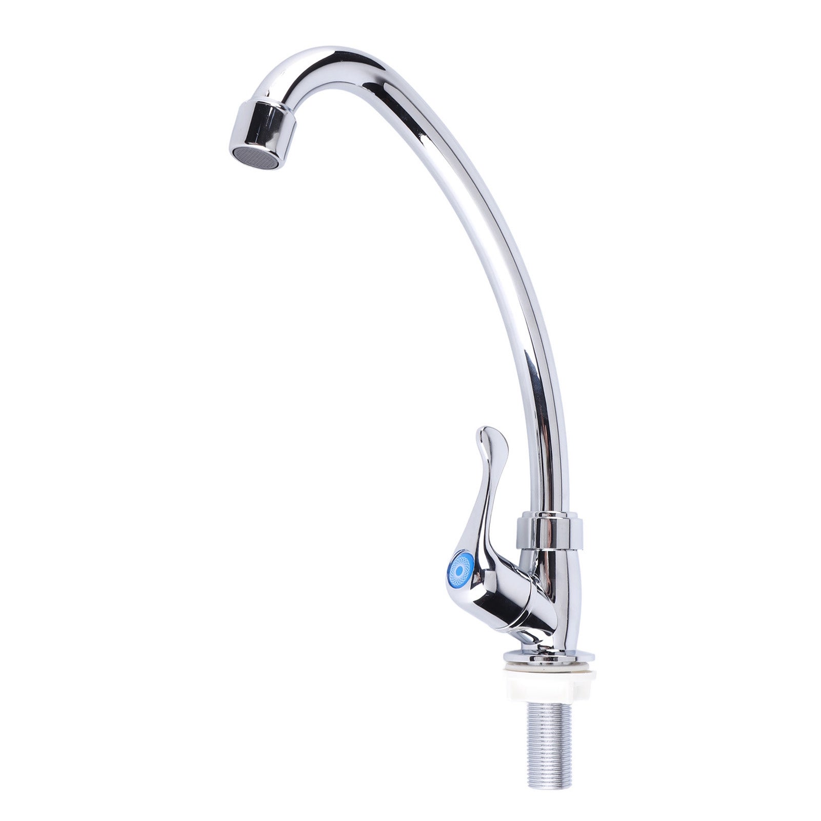 Jednouchwytowy kran do zimnej wody wykonany z tworzywa ABS do łazienki, zlewu kuchennego, umywalki