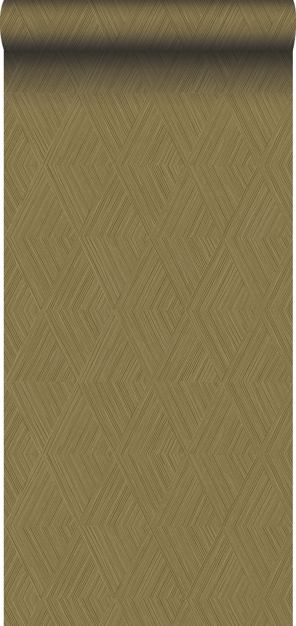 Tapeta graficzny motyw 3D musztardowo żółtym - 50 x 900 cm - ORIGIN