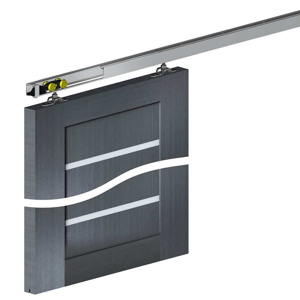 Système coulissant SLID'UP 160 pour 1 porte jusqu'à 750 mm - rail 1,5 m - 60 kg - 7