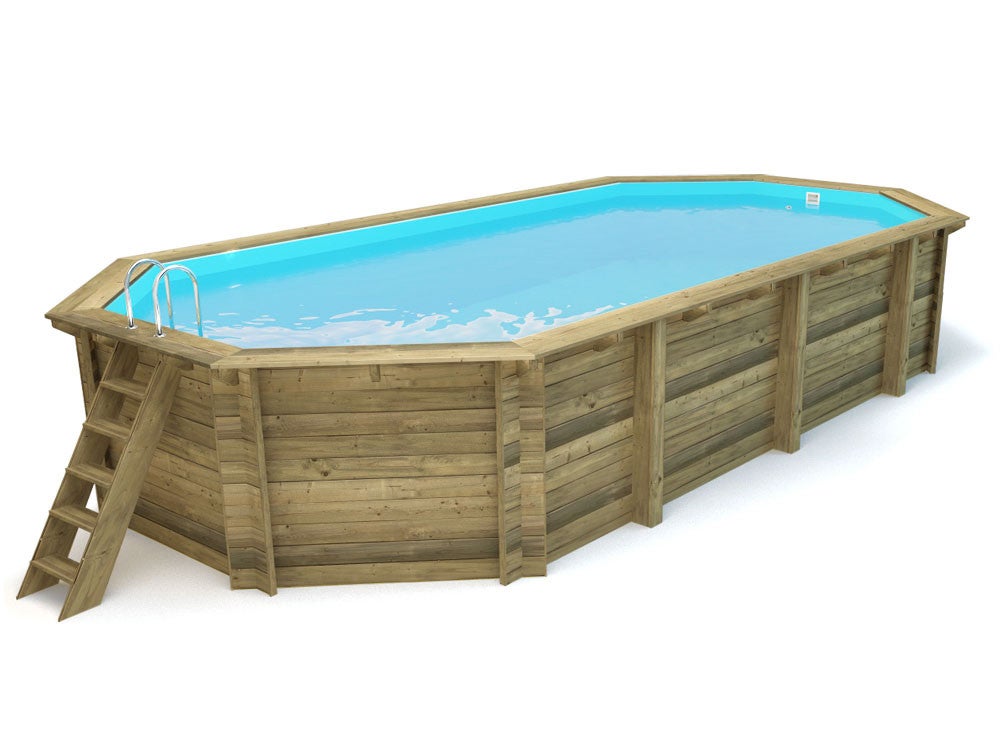 Piscine hors sol bois, Sevilla 145, 8.57 x 4.57 x 1.45 m - 2
