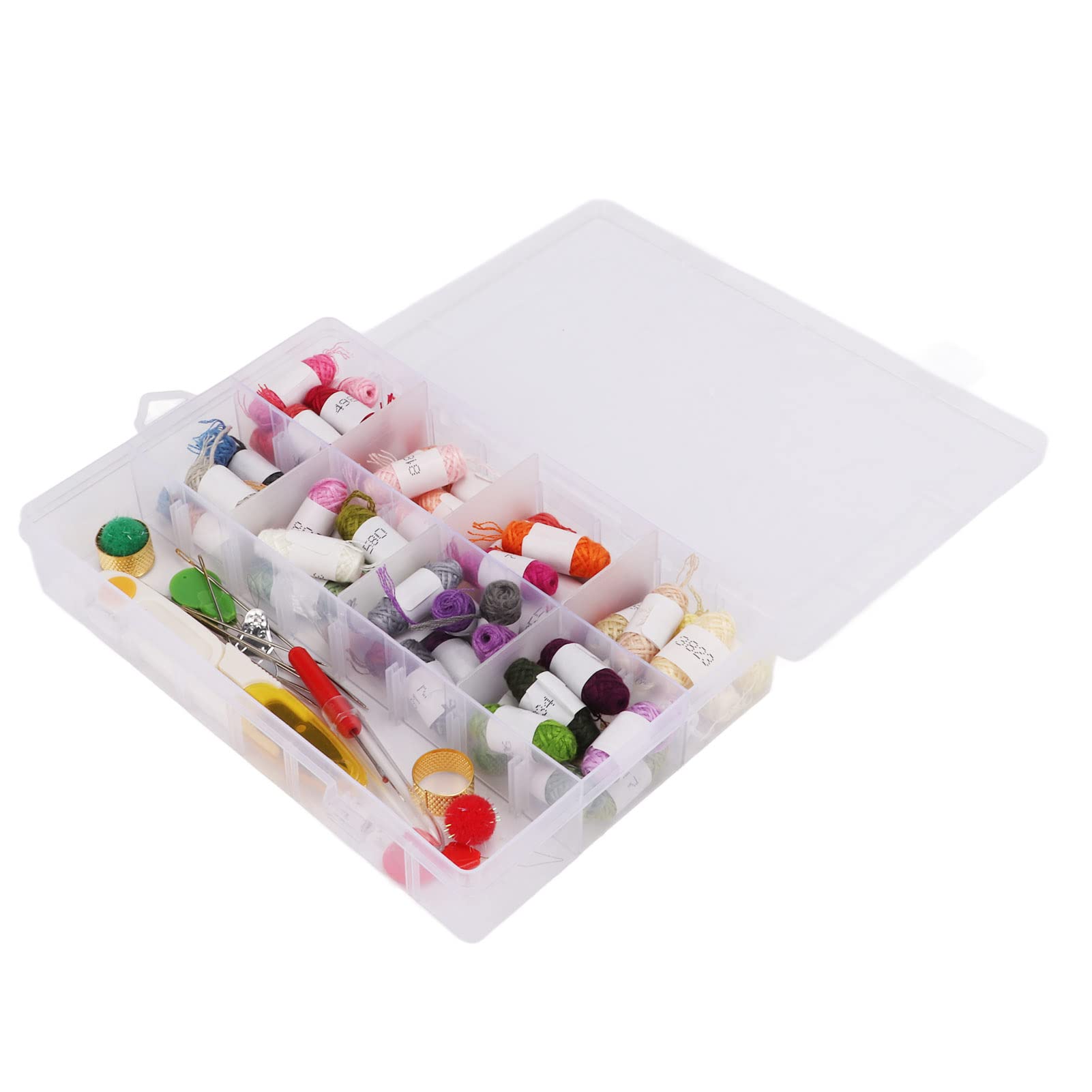 Fortivae Kit De Costura Fácil Para Niños – 6 Animales De Fieltro (Rana, Panda, Conejo, Cerdo, Ciervo, Oso), Set De Bordado DIY