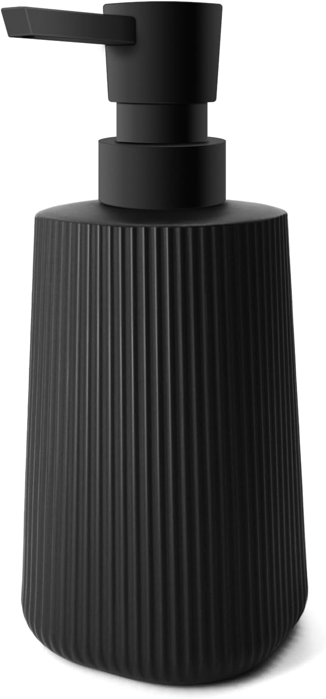 Nowoczesny dozownik mydła, szklany dozownik mydła do łazienki i kuchni, dozownik mydła łazienkowego 250 ml