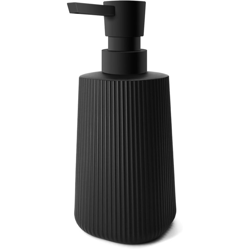 Nowoczesny dozownik mydła, szklany dozownik mydła do łazienki i kuchni, dozownik mydła łazienkowego 250 ml