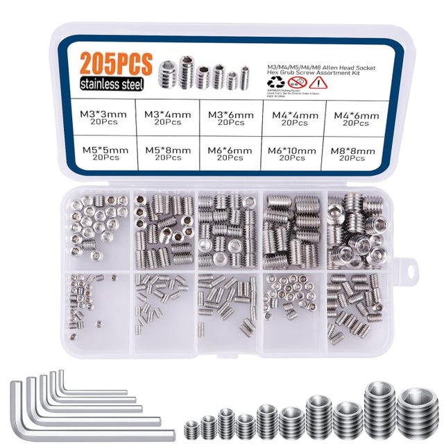Écrous D'insertion Filetés M6 - Longueur 12 Mm - Acier Carbone - Lot De 20 - Neuf