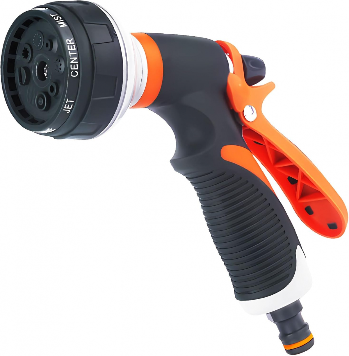 Pistol de udare pentru grădină cu 8 jeturi reglabile – Multifuncțional pentru plante, mașină, câine – Kit complet cu accesorii