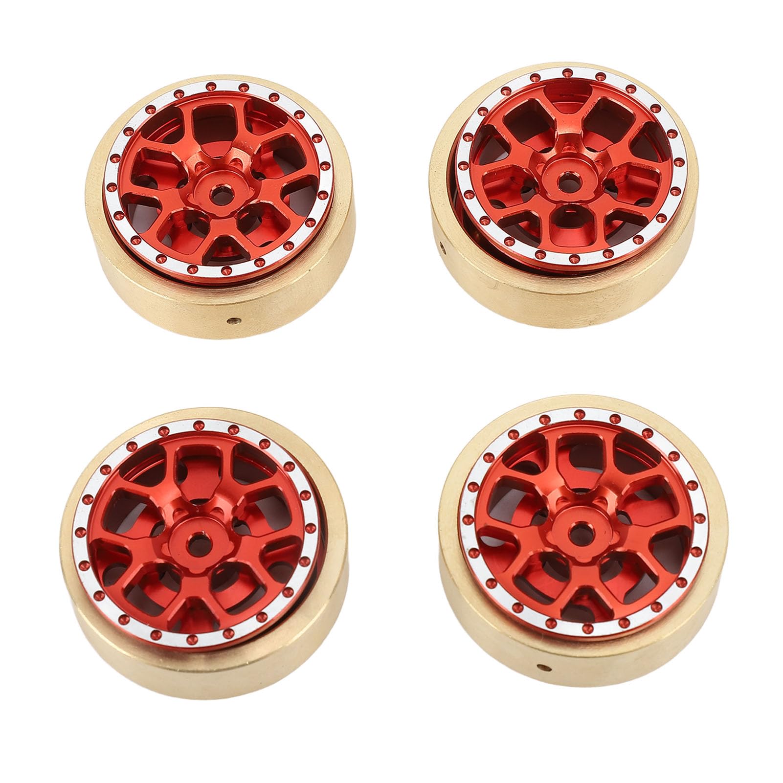 Kit De 4 Moyeux De Roue Hexagonaux En Alu 14mm | Pour Voiture RC 1/10 Senton, Big Rock, Typhon