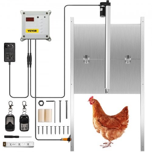 Mangeoire Automatique Pour Poulets Izrielar - 5kg - Acier Galvanisé - Pédale - Étanche Et Anti-Rats